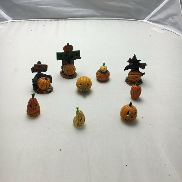 Department 56 Halloween Scenery Village Accessories Set Of 9 #56.53165 - Picture 2 of 9